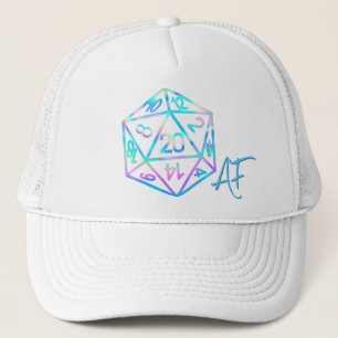 Casquette RPG Crit AF Holo Retro PnP Tabletop Gamer Dice