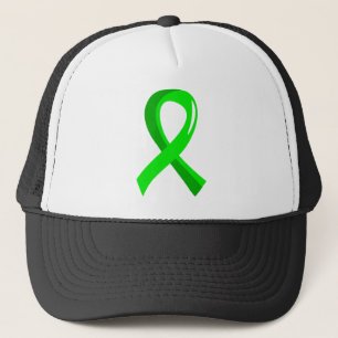Casquette Ruban 3 de vert de chaux de lymphome non