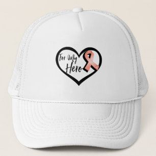 Casquette Ruban De Sensibilisation Pour Mon Héros