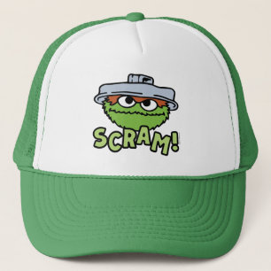 Casquette Rue Sésame   Oscar the Grouch Scram!