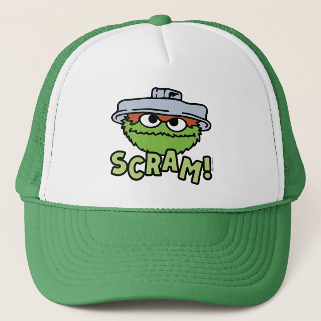 Casquette Rue Sésame | Oscar the Grouch Scram! (Devant)