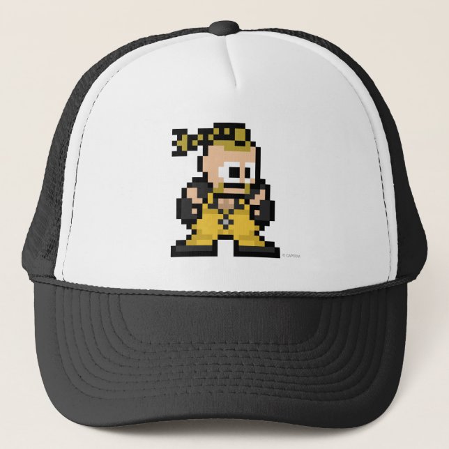 Casquette Rufus à 8 bits (Devant)