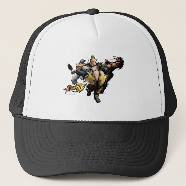 Casquette Rufus, EL Fuerte et Zangief (Devant)