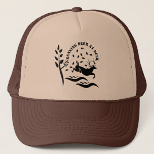 Casquette Running Deer At Dusk