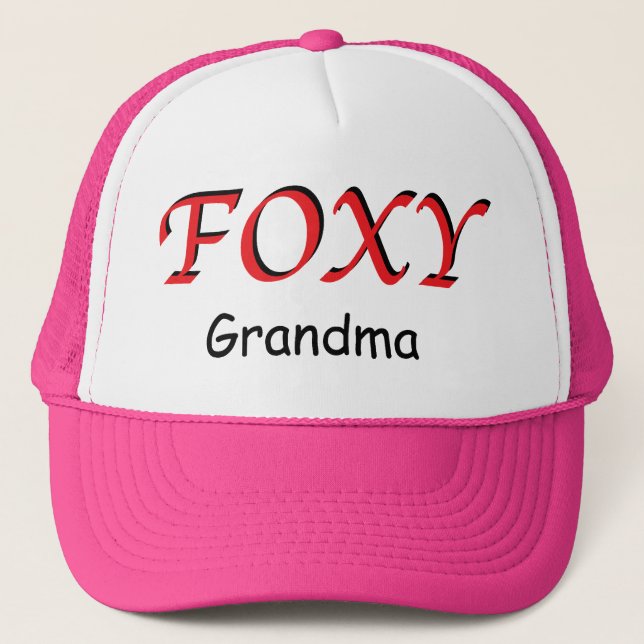 Casquette rusé de grand-maman (Devant)