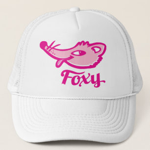 Casquette rusé de logo de rose de renard