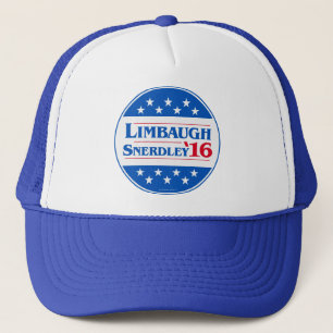 Casquette Rush Limbaugh pour le Président Snerdley pour VP