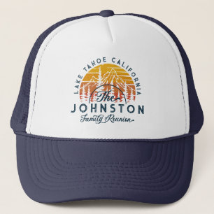 Casquette Russe Vintage Famille Réunion Retro Sunset