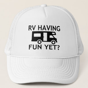Casquette Rv ayant l'amusement pourtant le jeu de mots drôl
