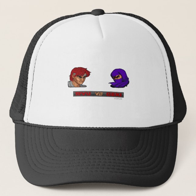 Casquette Ryu contre Geki (Devant)