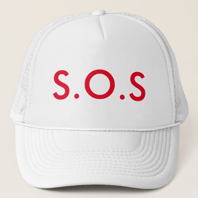 CASQUETTE S.O.S (Devant)