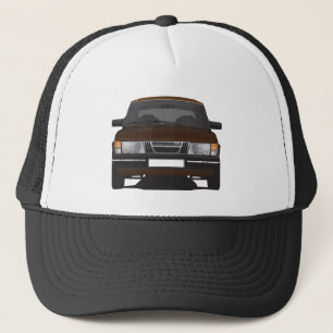 Casquette Saab 900 turbo (marron)