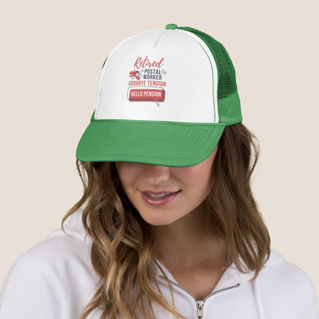 Casquette Sac de retraite de la grand-mère de l'employé post (En situation)