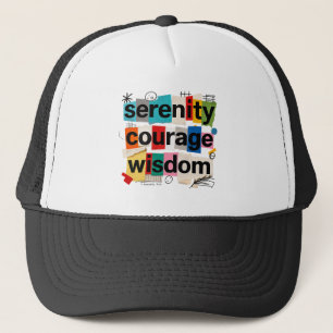 Casquette Sagesse Sérénité Courage -
