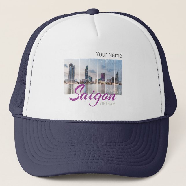Casquette Saigon (Ho-Chi-Minh-Stadt) HCMC Vietnam Souvenir (Devant)