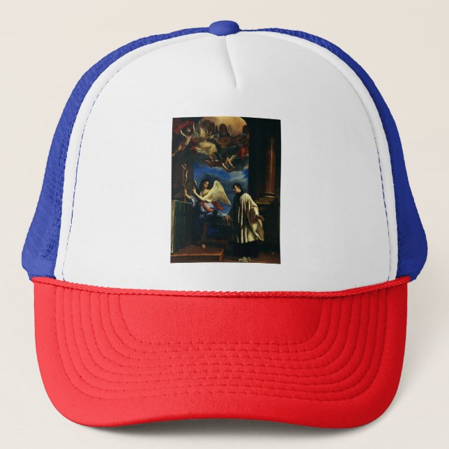 Casquette Saint Aloysius Gonzaga Patron des étudiants Beaux- (Devant)