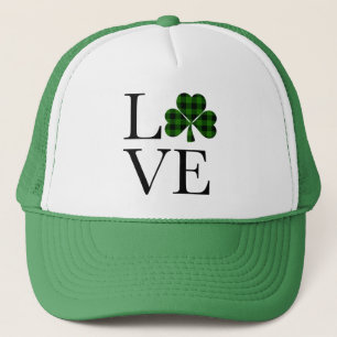 Casquette Saint Patrick shamrock vert
