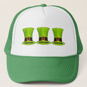 Casquette Saint Patrick's Day Green Leprechaun Tophat