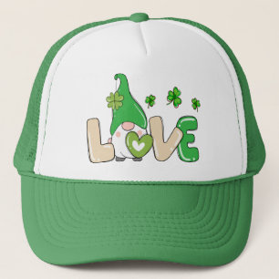 Casquette Saint Patrick's Day Love Gnome