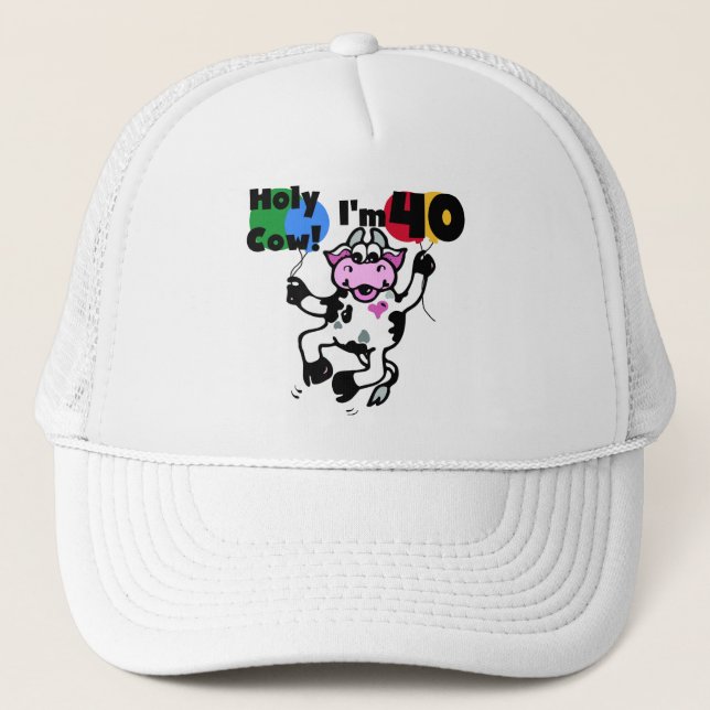 Casquette Saint Vache J'ai 40 t-shirts et cadeaux (Devant)