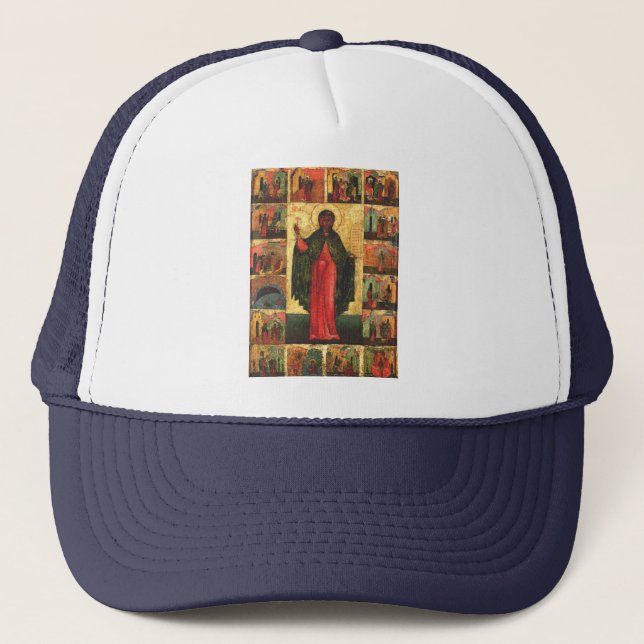 Casquette Sainte Anastasia Vierge et martyr (Devant)