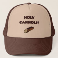 Sainte Cannoli Drôle de Chapeau Italien