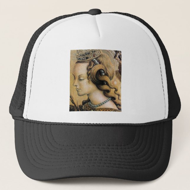 Casquette Sainte-Catherine d'Alexandrie (Devant)
