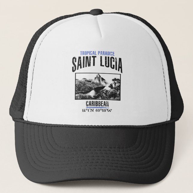 Casquette Sainte-Lucie (Devant)