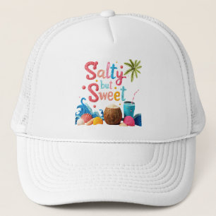 Casquette Salé mais Sucré - Amusant Thème de Plage 