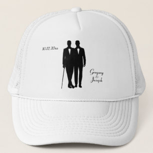 Casquette Salles de Mariage gay avec nom et date