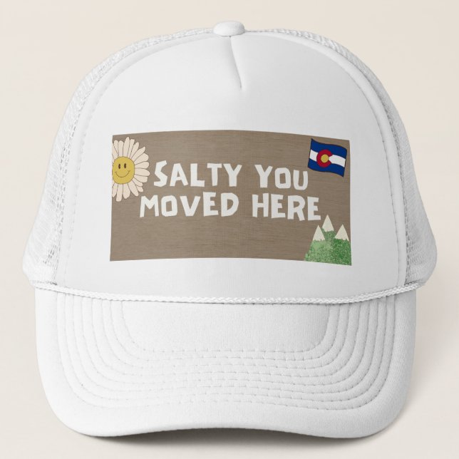 Casquette Salty Vous Avez Déplacé Ici - Colorado (Devant)