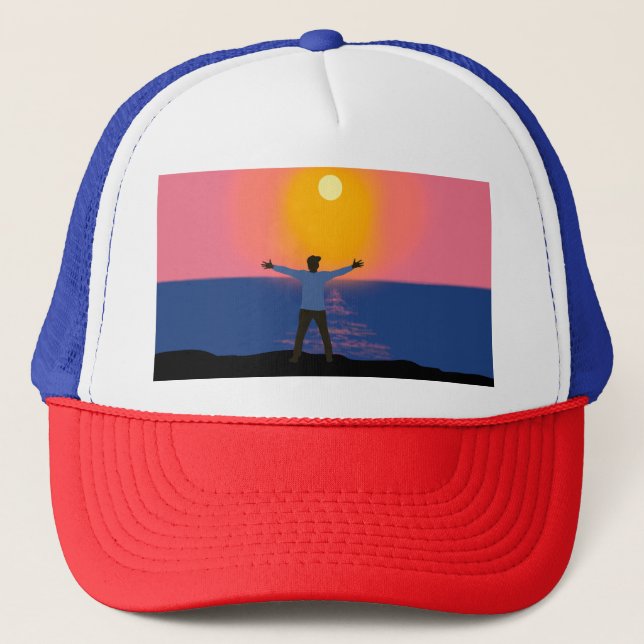 Casquette Salutation au soleil (Devant)