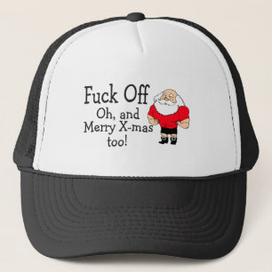 Casquette Salutation grossière de Noël