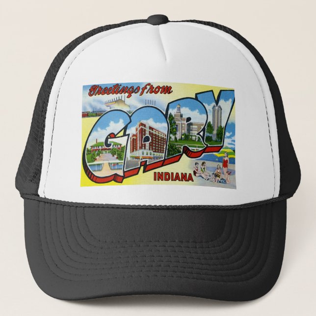 Casquette Salutations de Gary Indiana (Devant)