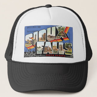 Casquette Salutations de Sioux Falls le Dakota du Sud, cru