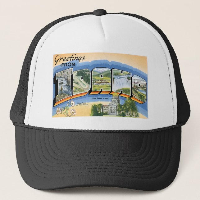 Casquette Salutations d'Idaho ! (Devant)
