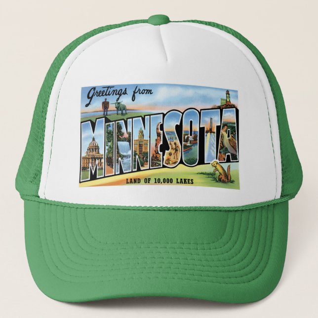 Casquette Salutations du Minnesota ! (Devant)