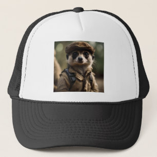 Casquette Saluting Sylvester le Meerkat : Un conte d'ancien