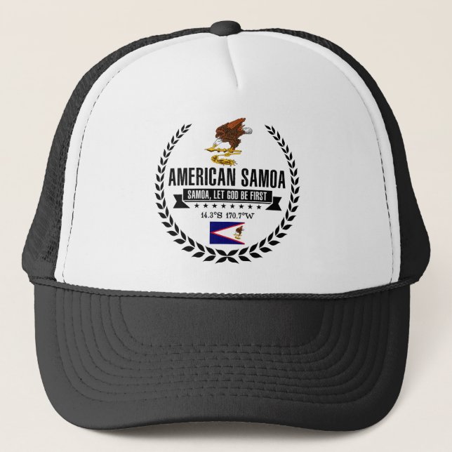 Casquette Samoa américaines (Devant)