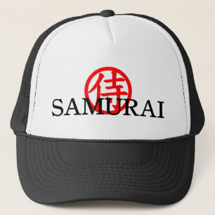 Casquette samouraï de kanji