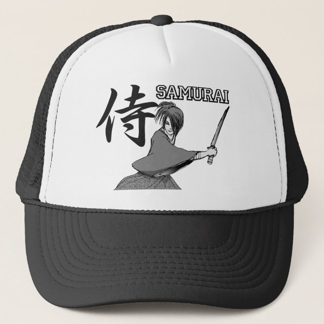 CASQUETTE SAMOURAÏS 01 (Devant)