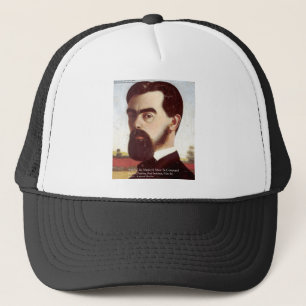 Casquette Samuel Butler "La vie/La musique" Citation de sage