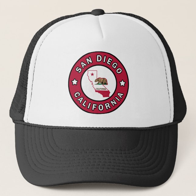Casquette San Diego la Californie (Devant)