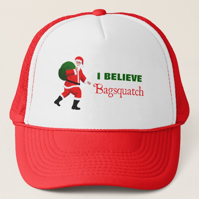 Casquette Santa Claus - Bagsquatch (Devant)