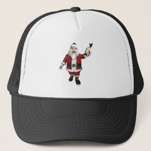Casquette Santa Claus Loves Siamese Cats
