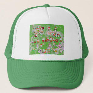 Casquette Santa Magical Green New Year 