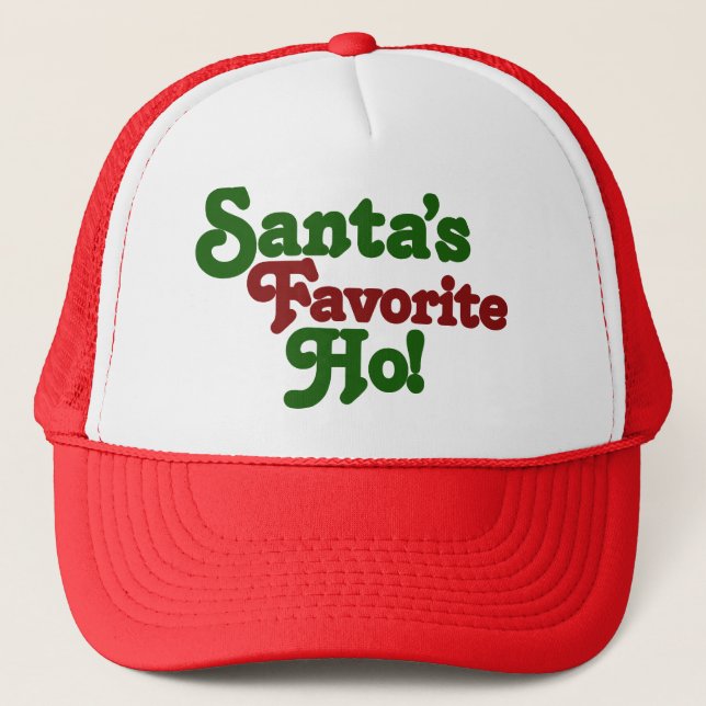 Casquette Santas favori ho (Devant)