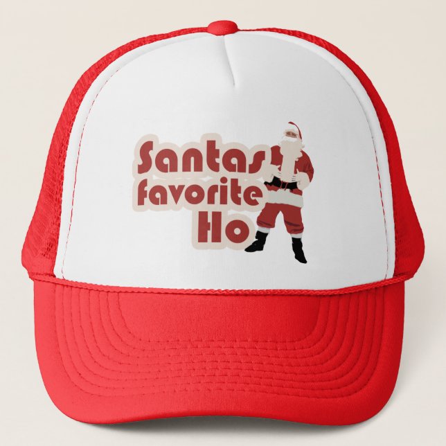 Casquette Santas Favori Ho Drôle Noël (Devant)
