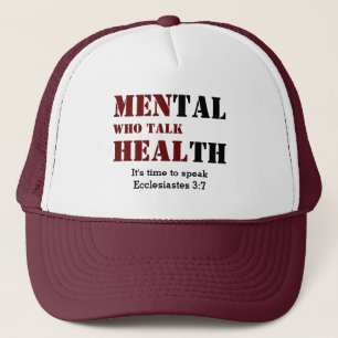 Casquette Santé mentale chez les hommes