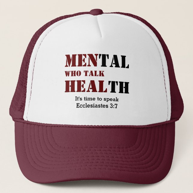 Casquette Santé mentale chez les hommes (Devant)